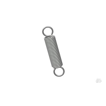 Approved Vendor Extension Spring, O=1.062, L= 5.00, W= .135 R G709968141